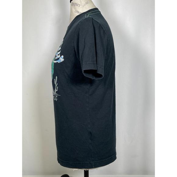 Diesel Truckistan Uzbek Rally 1984 Black Cotton T-Shirt Women's MEDIUM - Picture 5 of 8